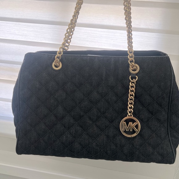 Michael Kors handbag and wallet denim - Picture 1 of 16